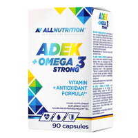 Жирные кислоты AllNutrition ADEK + Omega 3 Strong, 90 капсул