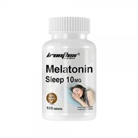 Натуральная добавка IronFlex Melatonin Sleep 10 mg, 100 таблеток