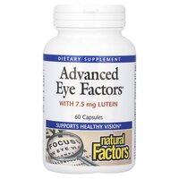 Натуральная добавка Natural Factors Advanced Eye Factors, 60 капсул