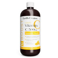Витамины и минералы Earth‘s Creation Liquid Vitamin C 500 mg, 474 мл