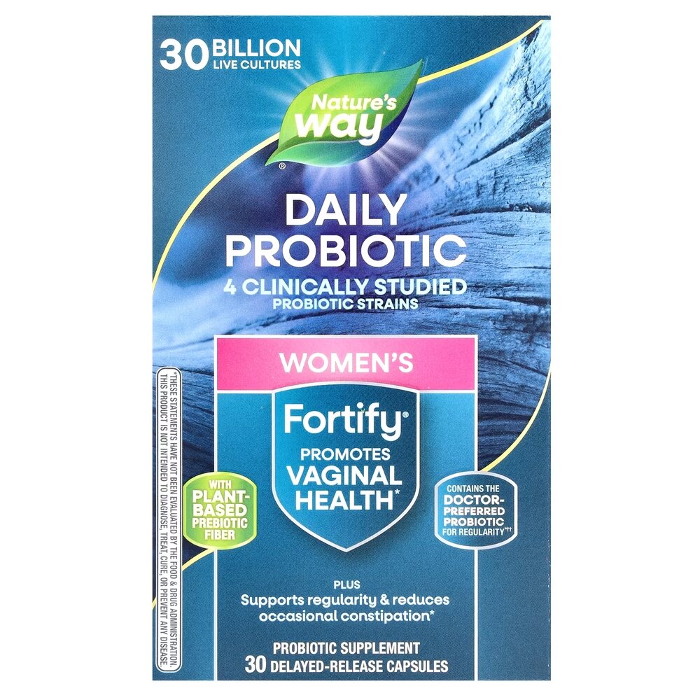Пробиотики и пребиотики Nature's Way Fortify Women's Probiotic 30 Billion, 30 капсул