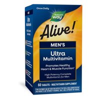 Витамины и минералы Nature's Way Alive! Men's Ultra Multivitamin, 60 таблеток