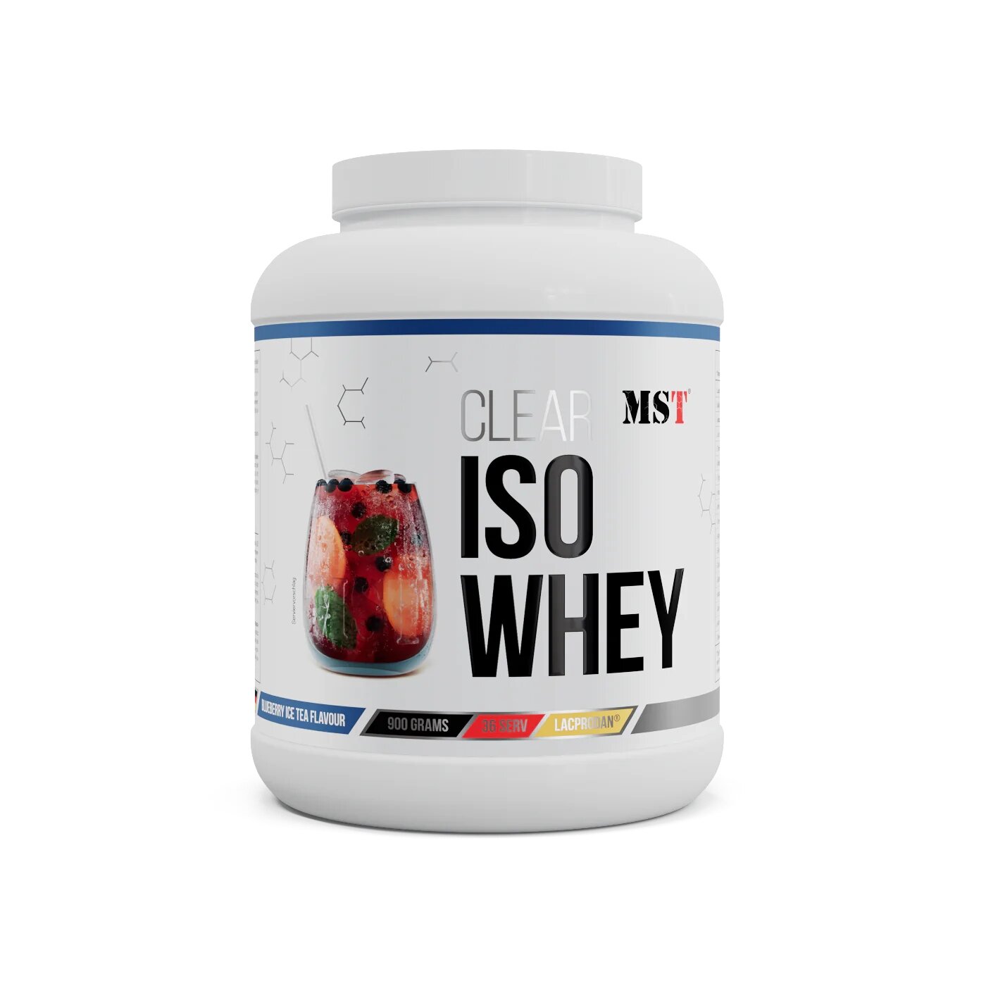Протеїн MST Clear Iso Whey, 900 грам