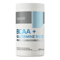 Амінокислота BCAA OstroVit BCAA + Glutamine 5500, 300 капсул