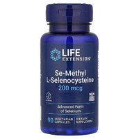 Витамины и минералы Life Extension Se-Methyl L- Selenocysteine 200 mcg, 90 вегакапсул