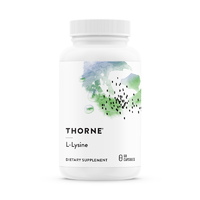 Аминокислота Thorne L-Lysine, 60 вегакапсул