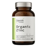 Витамины и минералы OstroVit Pharma Organic Zinc, 90 таблеток