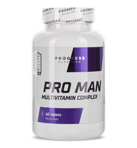 Витамины и минералы Progress Nutrition Pro Man, 60 таблеток