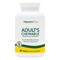 Витамины и минералы Natures Plus Adult's Chewable, 60 таблеток