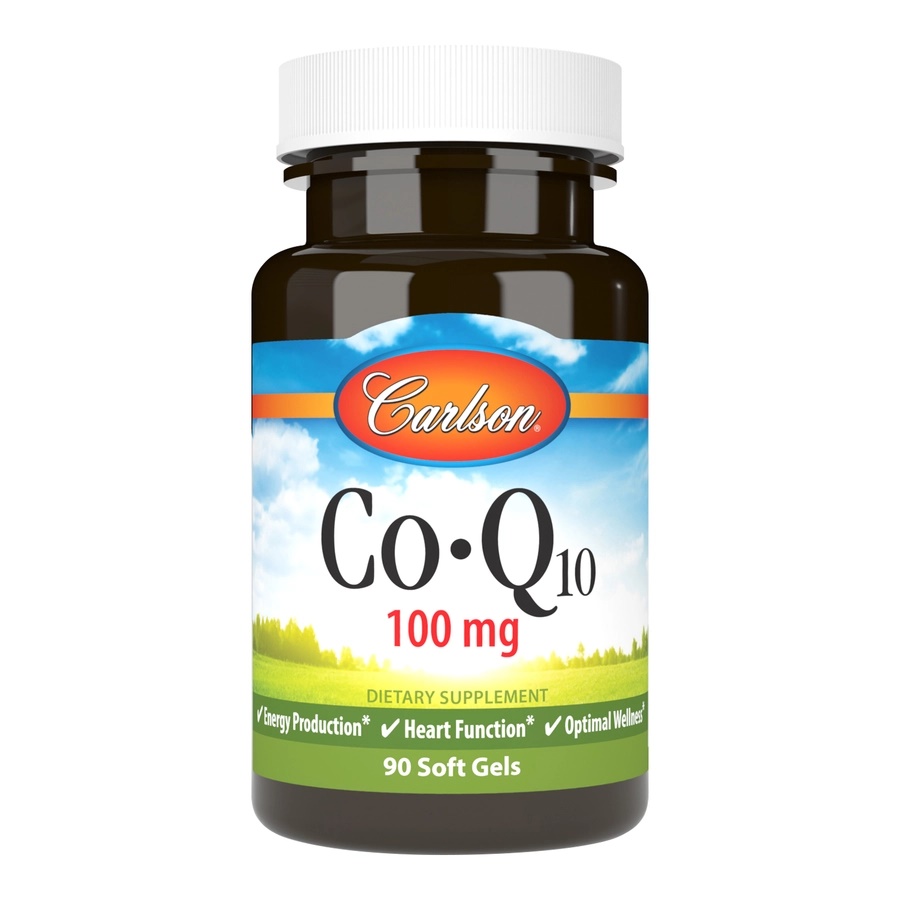 Натуральная добавка Carlson Labs CoQ10 100 mg, 90 капсул