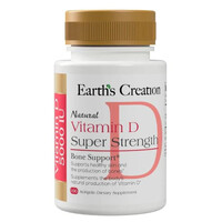 Витамины и минералы Earth‘s Creation Vitamin D 5000 IU, 100 капсул