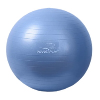 Мяч для фитнеса PowerPlay 4001 с насосом, 65 см, Blue