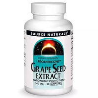 Натуральная добавка Source Naturals Grape Seed Extract 100 mg, 30 капсул