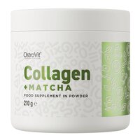 Препарат для суставов и связок OstroVit Collagen + Matcha, 210 грамм