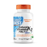 Витамины и минералы Doctor's Best Natural Vitamin K2 MK-7 45 mcg, 60 капсул