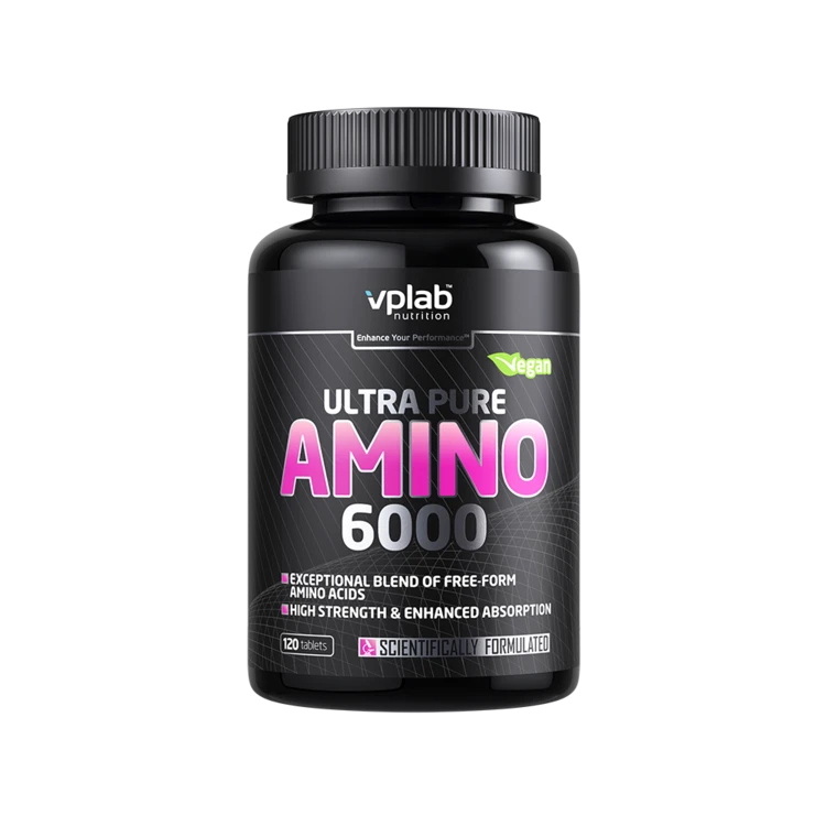 Амінокислота VPLab Ultra Pure Amino 6000, 120 капсул