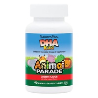 Жирные кислоты Natures Plus Animal Parade DHA for Kids, 90 жевательных таблеток