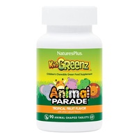 Натуральная добавка Natures Plus Animal Parade Kid Greenz, 90 жевательных таблеток