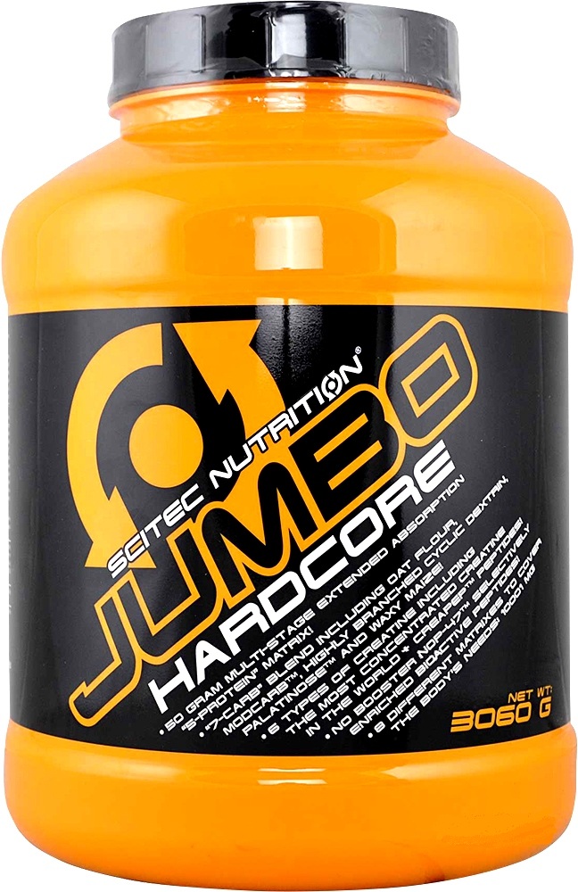 Гейнер Scitec Jumbo Hardcore, 3.060 кг