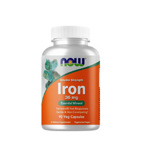 Витамины и минералы NOW Iron 36 mg, 90 вегакапсул