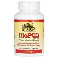 Натуральная добавка Natural Factors BioPQQ 20 mg, 30 капсул