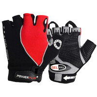Велоперчатки PowerPlay 5019 D, Black/Red