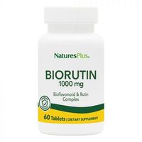 Витамины и минералы Natures Plus BioRutin 1000 mg, 60 таблеток