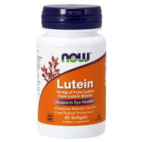 Натуральная добавка NOW Lutein 10 mg, 60 капсул