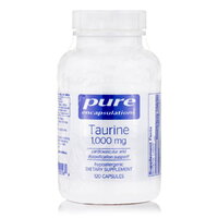 Аминокислота Pure Encapsulations Taurine 1000 mg, 120 капсул