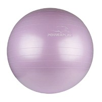 Мяч для фитнеса PowerPlay 4001 с насосом, 65 см, Lilac