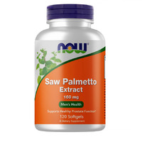 Натуральная добавка NOW Saw Palmetto Extract 160 mg, 120 капсул