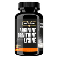 Амінокислота Maxler Arginine Ornithine Lysine, 100 капсул