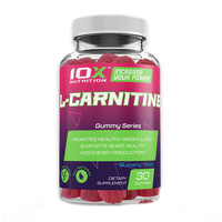 Жиросжигатель 10XNutrition L-Carnitine, 30 желеек - ежевика