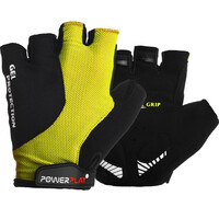 Велоперчатки PowerPlay 5028 B, Black/Yellow