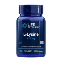 Аминокислота Life Extension L-Lysine 620 mg, 100 вегакапсул