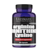 Аминокислота Ultimate Arginine Ornithine Lysine, 100 капсул