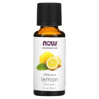 Эфирное масло NOW Essential Oils Lemon, 30 мл