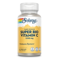 Витамины и минералы Solaray Super Bio Vitamin C Timed Release, 60 вегакапсул