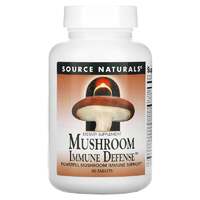 Натуральная добавка Source Naturals Mushroom Immune Defense, 60 таблеток