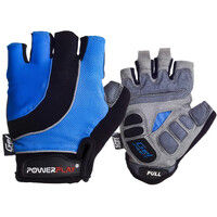 Велоперчатки PowerPlay 5037 A, Black/Blue