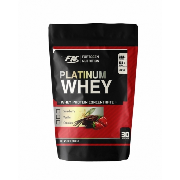 Протеин Fortogen Nutrition Platinum Whey, 900 грамм