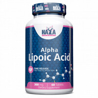 Натуральная добавка Haya Labs Alpha Lipoic Acid 300 mg, 60 таблеток