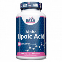 Натуральная добавка Haya Labs Alpha Lipoic Acid 600 mg, 60 таблеток