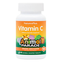 Витамины и минералы Natures Plus Animal Parade Vitamin C Sugar-Free, 90 жевательных таблеток