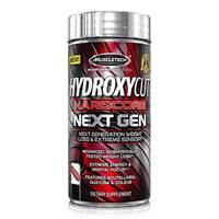 Жироспалювач Muscletech Hydroxycut Hardcore Next Gen, 180 капсул