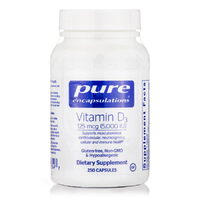 Витамины и минералы Pure Encapsulations Vitamin D3 5000 МЕ, 250 капсул
