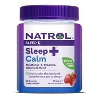 Натуральная добавка Natrol Sleep + Calm, 60 желеек