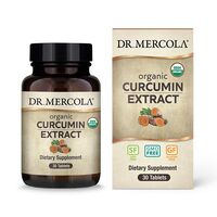 Натуральна добавка Dr. Mercola Organic Curcumin Extract, 30 таблеток