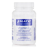 Витамины и минералы Pure Encapsulations Vitamin D3 VESIsorb, 60 капсул