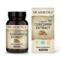 Натуральна добавка Dr. Mercola Organic Curcumin Extract, 90 таблеток